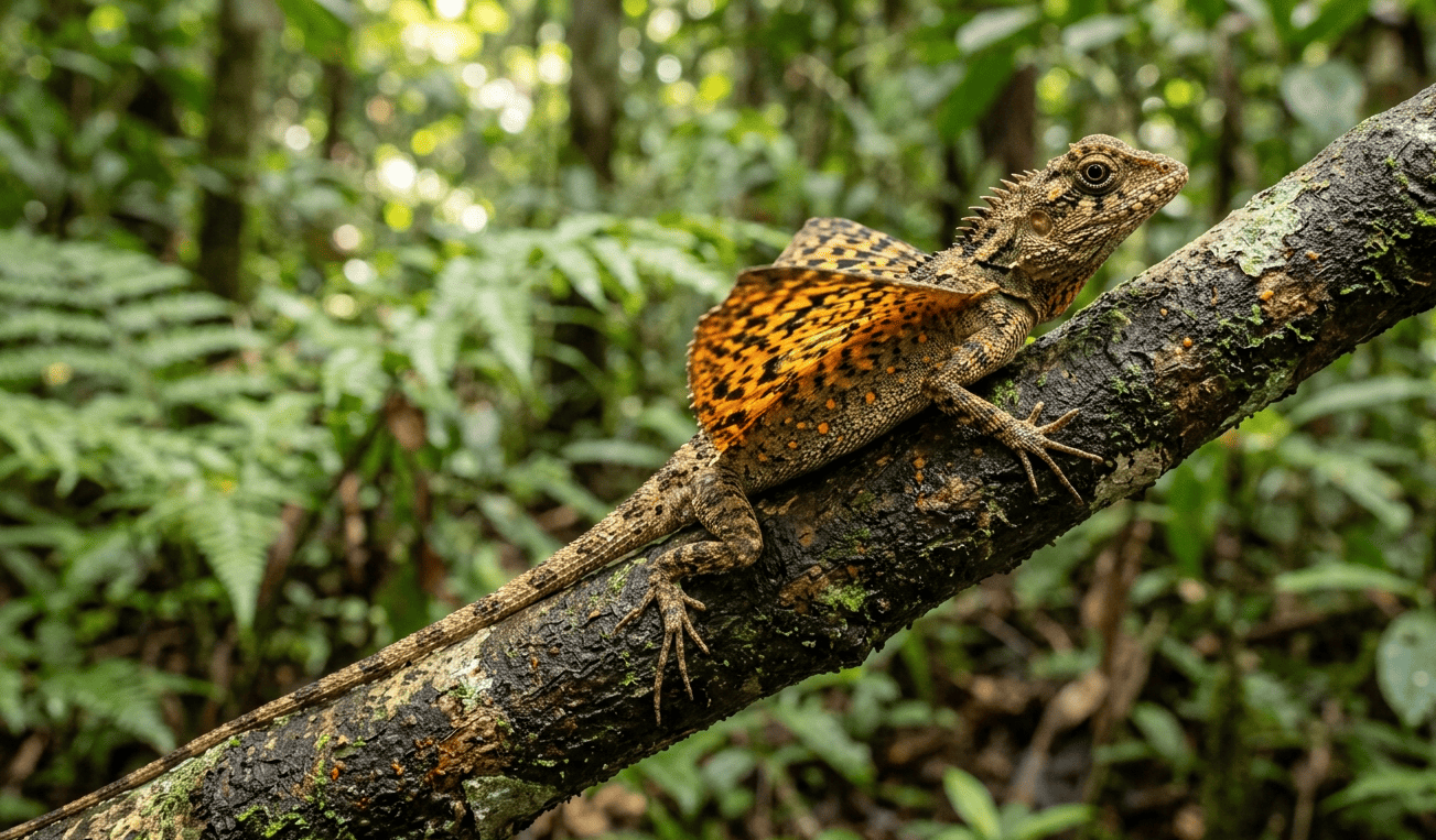 lucertola drago